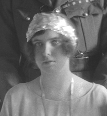 (Bridesmaid) Miss Grisel Magdalen Agnes Davies (1897- ); only daughter of General Sir Francis John Davies, C-in-C, Scottish Command 1919-1923.